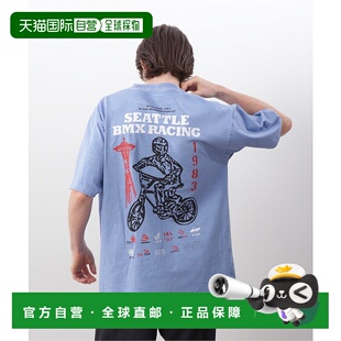 1h可退 日本直邮MANASTASH 男士女士PUMICE TEE BMX涂鸦T恤 79251