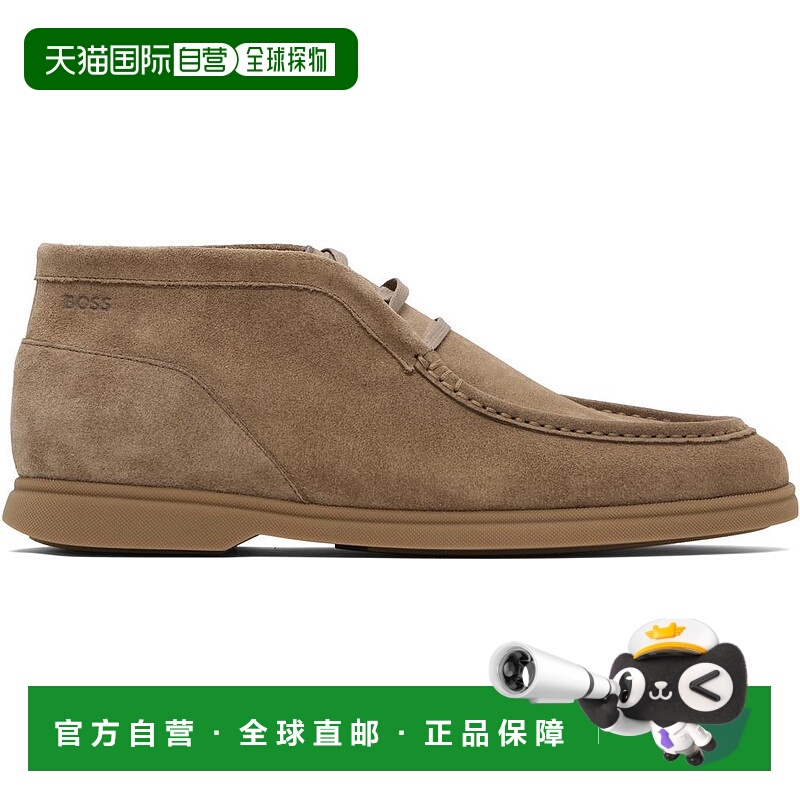 1h可退 【美国直邮】hugo boss 男士 靴子男鞋短靴切尔西靴沙漠靴