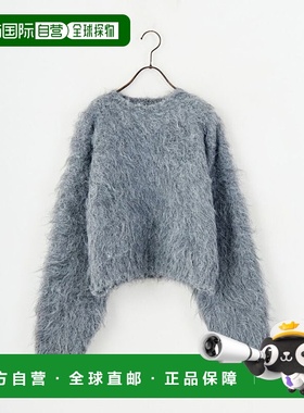 1h可退 日本直邮NOIR FABRIK 女装 宽松短款半高领针织衫