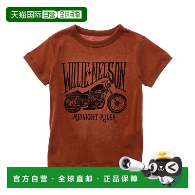 自营Chaser Willie Nelson Midnight Rider T-Shirt - brown 美国