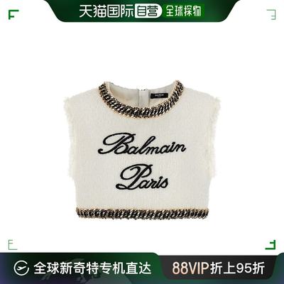 香港直邮BALMAIN 女士衬衫 CF1AI145CE79GAB