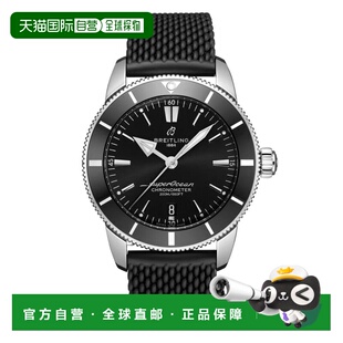自营Breitling Men's SuperOcean Black Dial Watch - black 美
