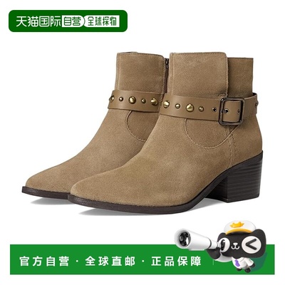 1h可退 香港直邮clarks originals 其乐 女士 Morzine 搭扣短靴