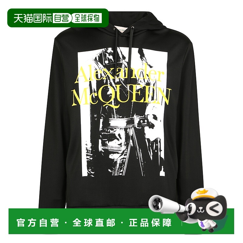 1h可退 香港直邮ALEXANDER MCQUEEN 男士卫衣 711147QTZ450901BLA