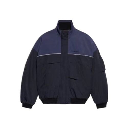 Balenciaga 双色拼接休闲夹克 647640TJO14