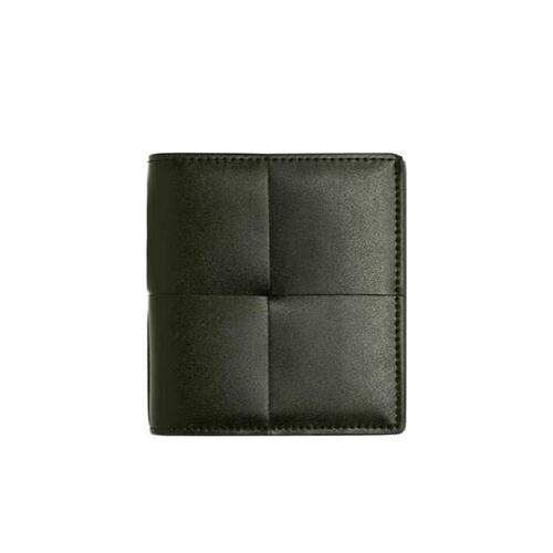 Bottega Veneta Intrecciato 编织皮质钱包 679847VBWD2