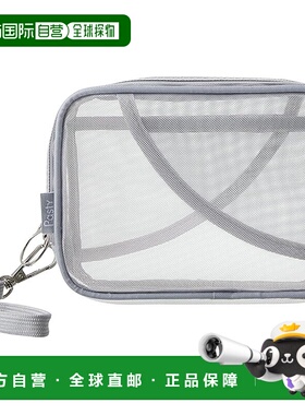 【日本直邮】Plus 小工具袋 乳白色 灰色 FL-220CA 98-554新款