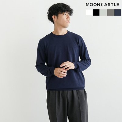 日本直邮 [MC17] MOONCASTLE 冰棉长圆领 保暖高级感 流行百搭