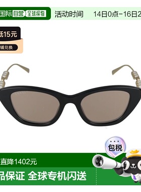 1h可退香港直邮Gucci 古驰 女士 Eyewear 貓眼框太陽眼鏡 GG1968S