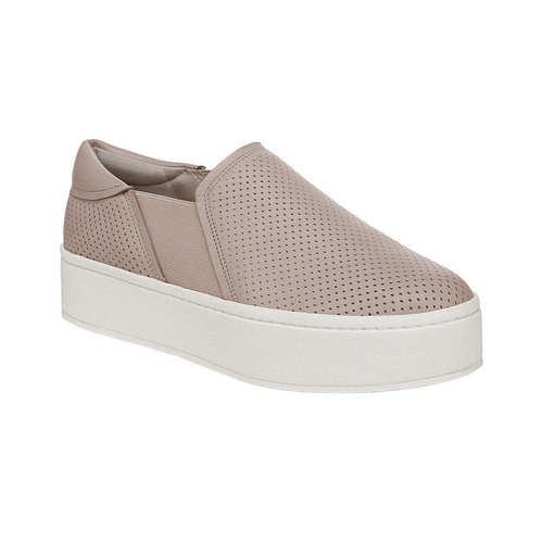 自营Vince Warren II Leather Slip-On - marble 美国奥莱直发