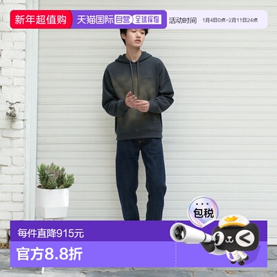 欧洲直邮Golden Goose hoodie &agrave; logo brode卫衣