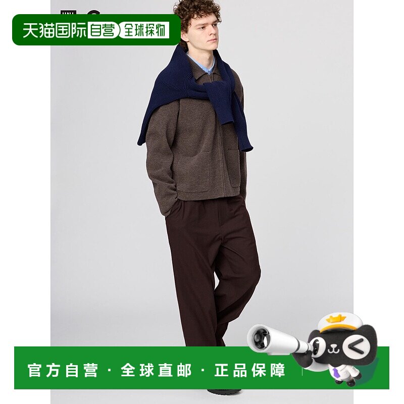 日潮跑腿UNIQLO优衣库 宽松锥形裤 男装阔腿裤休闲裤裤子479819