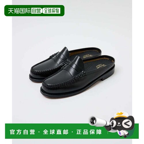 日本直邮ABAHOUSE G.H.BASS BA11000H LARSON 乐福拖鞋 黑色