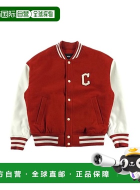 韩国直邮MLB MLB 官方羊毛基本袖彩色校队夹克 3AJPV0634-45RDS