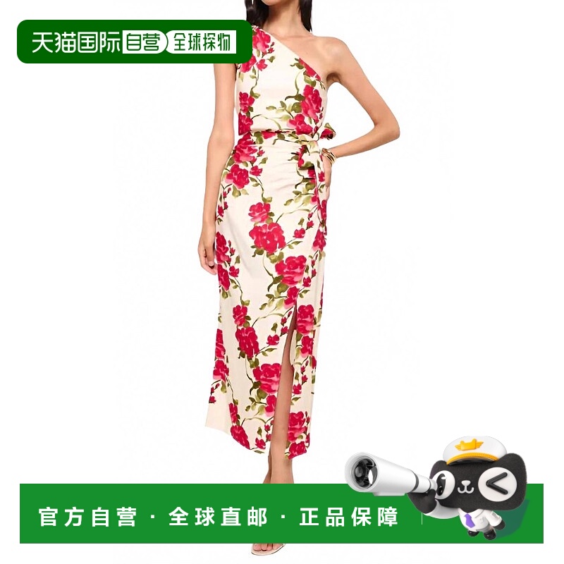 自营cami nycWomen's Nanu One Shoulder Midi Dress In Multi -