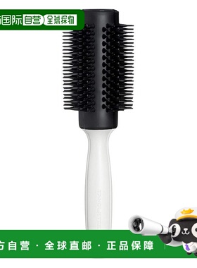 【日本直邮】Tangle Teezer卷发梳美发梳黑色柔顺秀发造型梳正品