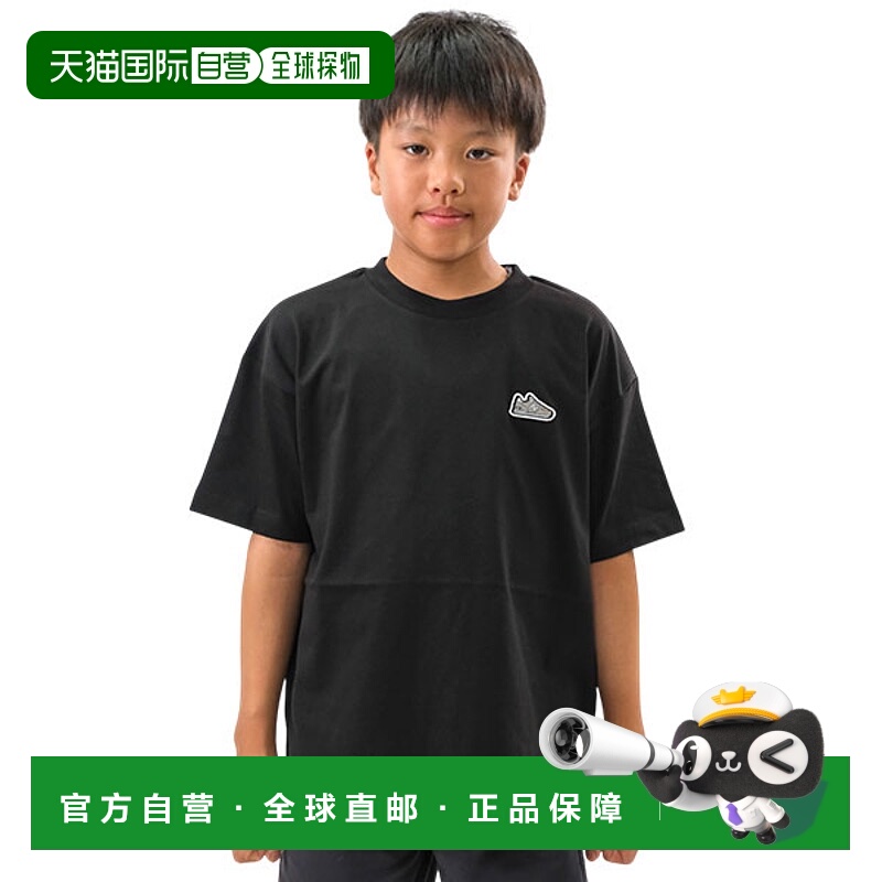 日本直邮New Balance 儿童短袖圆领T恤带鞋标（ABT55568） - 时尚