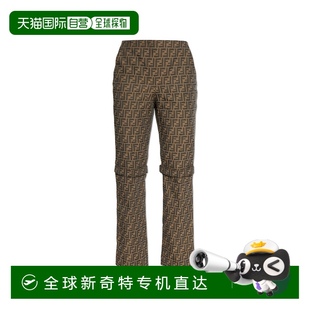 休閑褲 正品 歐洲直郵fendi 時(shí)尚 顯瘦流行休閑透氣潮流 女士 1h可退