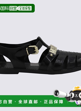 1h可退 香港直邮MOSCHINO 男士凉鞋 MB16501G0MG20000 SS2025 黑