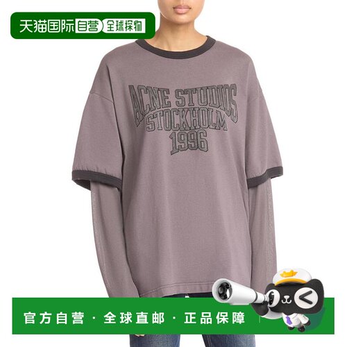 【美国直邮】acne studios 女士 上装T恤长袖