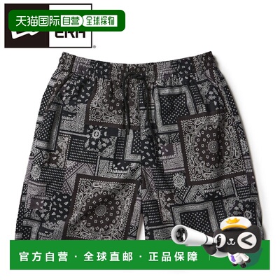 日本直邮New Era Easy Shorts Oriental Paisley Black 14856742