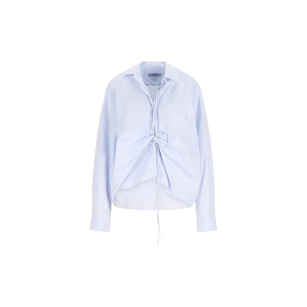 PRADA 女士衬衫 P481I1650F0M10AI25 AW2025 花色 Prada Shirts