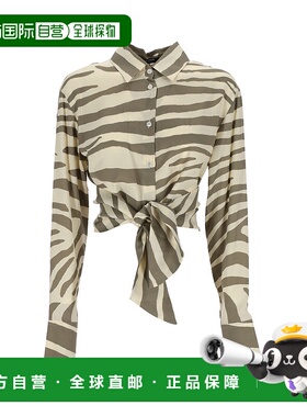 欧洲直邮BALMAIN 女士衬衫 AF1HU105VC81GLU新款