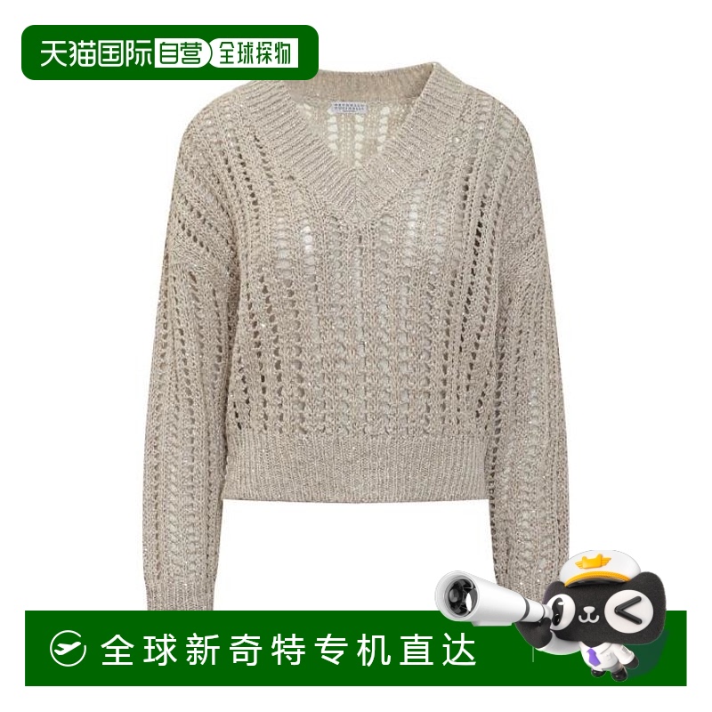 韩国直邮BRUNELLO CUCINELLI25SS毛衣女MEA393102 CLY85Beige