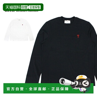 Ami 有机棉针织长袖 Coeur BFUTS235.7 日本直邮AMI T恤 PARIS