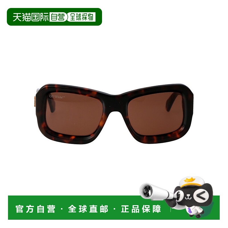1h可退 香港直邮潮奢 off-white 女士 方框太阳眼镜 OERI091F23PL