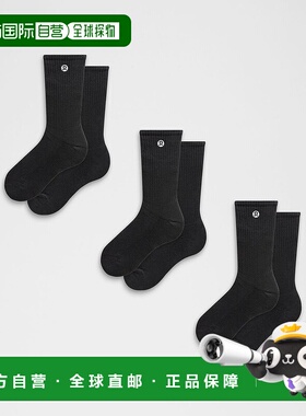 韩国直邮lululemon Daily Essential Sachs *3P - BLK_