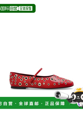 香港直邮TORY BURCH 女士芭蕾乐福鞋 1626790960 SS2025 红色 Bal