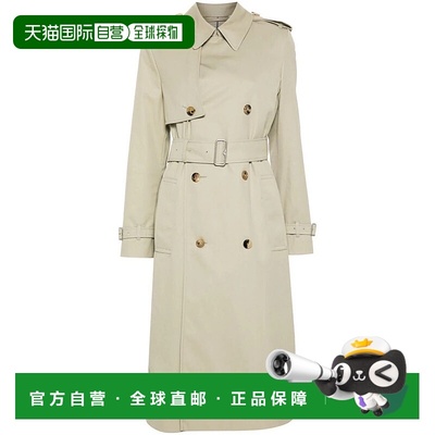香港直邮BURBERRY 女士外套 8093045 AW2024 浅棕色 Burberry Tre
