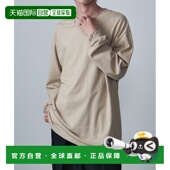 T恤 1h可退 宽松 男女同款 6oz纯棉长袖 日本直邮American Apparel