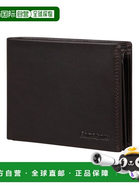 自营欧洲直邮Samsonite Attack 2 Slglogo标识钱包男女通用