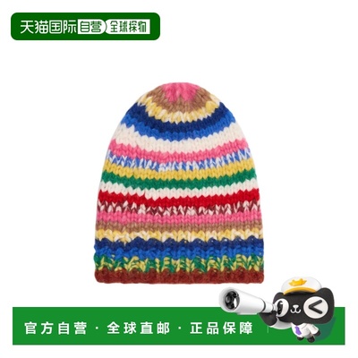 1h可退 香港直邮Celine 羊驼毛和羊毛混纺针织帽 AA0HC2V08.