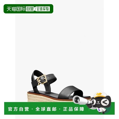 自营michael korsRichie Platform Espadrile凉鞋-黑色 美国奥莱