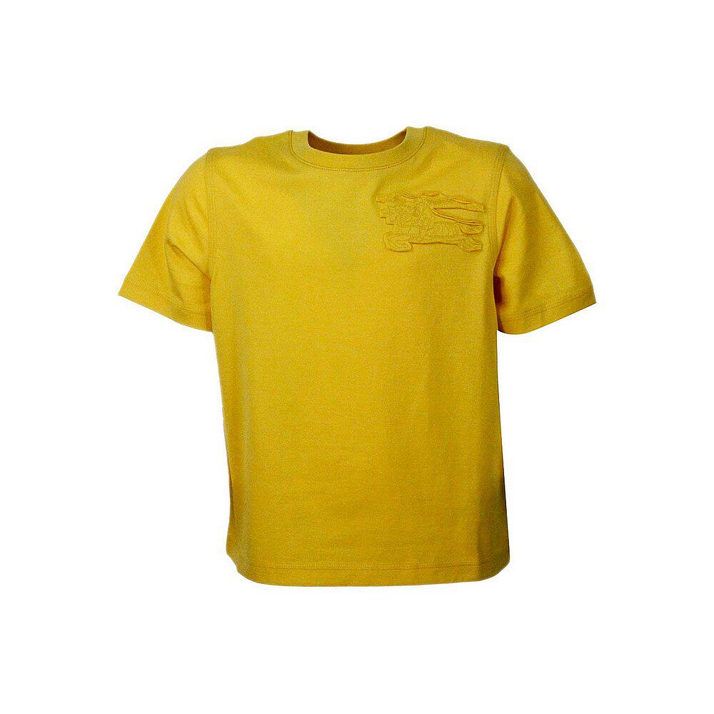 BURBERRY 男童T恤 8092557A3353 AW2024 黄色 Jersey T-shirt