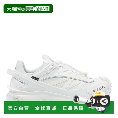 香港直邮MONCLER 男士运动鞋 4M00260M7208001 SS2026 白色 Techn