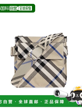 BURBERRY 男士单肩包 8095012A3888LICHEN博柏利