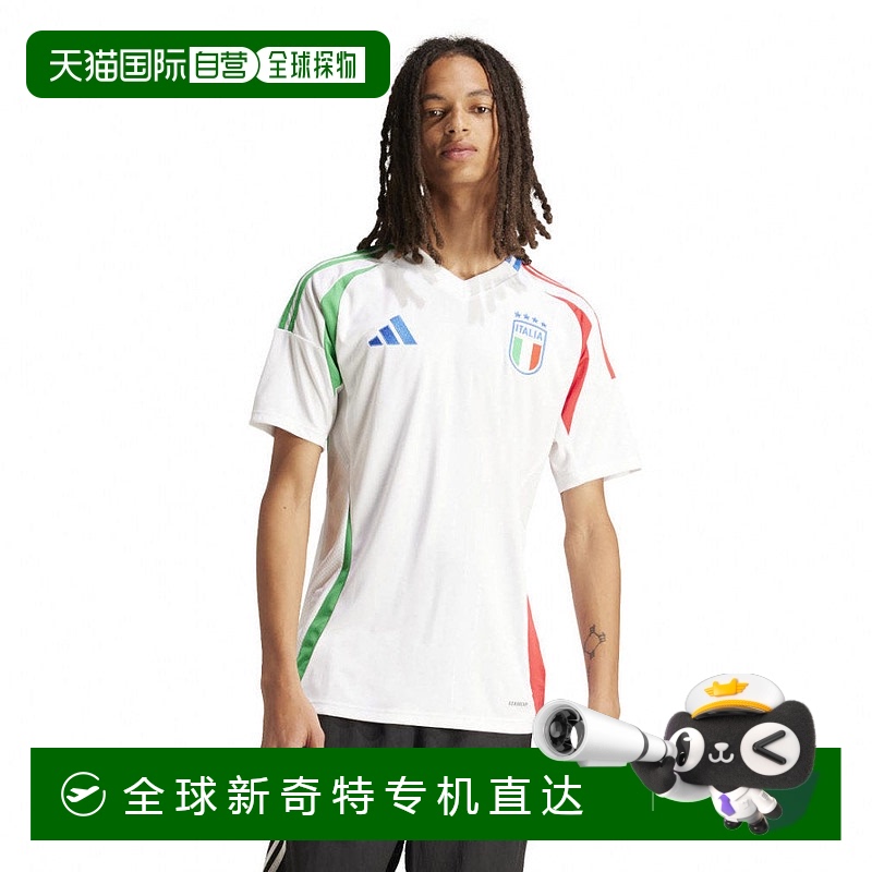 日本直邮Adidas-阿迪达斯男子足球许可衬衫意大利国家队2024远离I