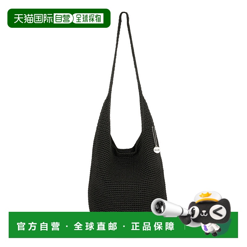 自营the sak120 Hobo - hand crochet - black 【美国奥莱】直发