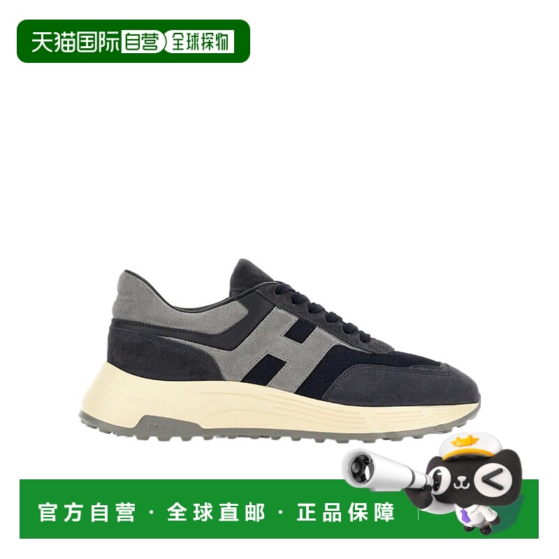 1h可退 香港直邮HOGAN 男士休闲鞋 HXM5630FR30V5Q880N SS2026 黑