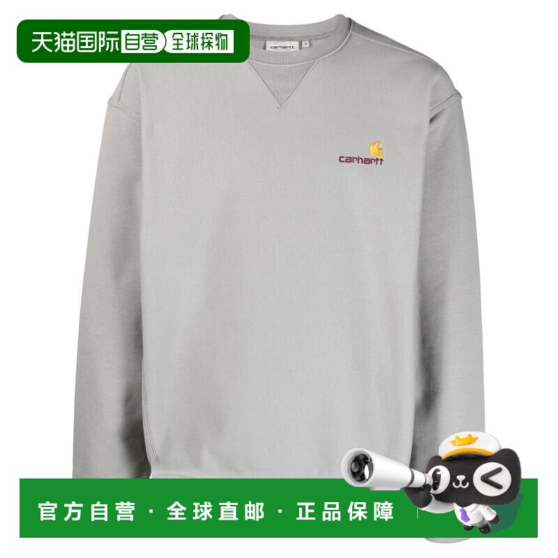 1h可退 香港直邮CARHARTT WIP 男士卫衣 I025475V6XX AW2025 灰色