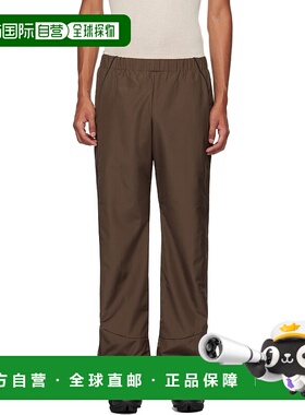 香港直邮Robyn Lynch 男士 棕色运动裤 AW24RLTRS11