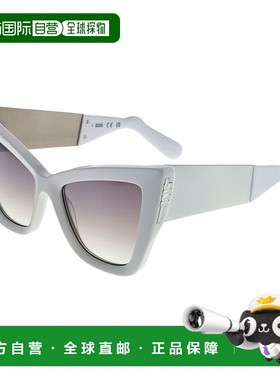 自营 GCDS Women 女士太阳镜 - 白色 美国奥莱直发