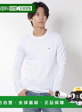 日本直邮TOMMY HILFIGER 交织款长袖T恤 [TO3203EM11026]内搭