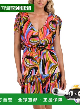自营La Blanca Dress Coverup - multi 美国奥莱直发