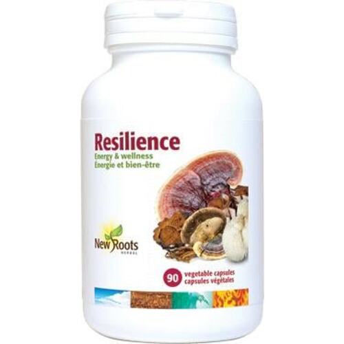 null直邮New Roots Resilience蘑菇提取物混合物（90 粒 V 粒）
