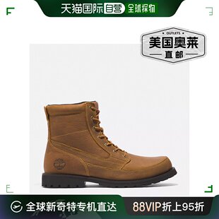 Attleboro 英寸靴子 timberland男士 小麦全粒面 美国奥莱